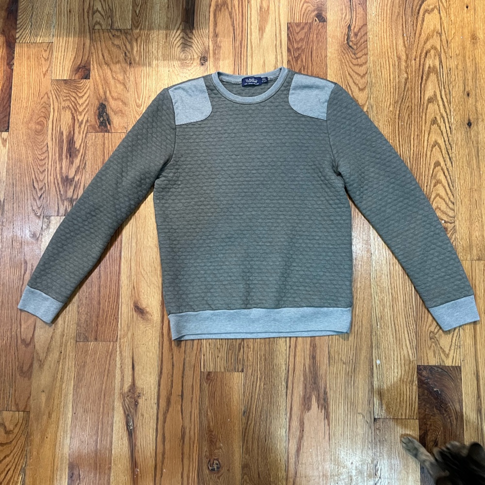 Topman Quilted Sweatshirt